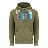 Vintage Olive happy easter eggs Vintage Hoodie - AdoDesignShop