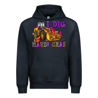 Navy i dig mardi gras olivia Urban Hoodie - OliviaCreatesArt