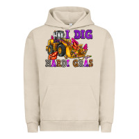 I Dig Mardi Gras Olivia Urban Hoodie | Teevron