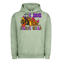 Pigment Oil Green i dig mardi gras olivia Urban Hoodie - OliviaCreatesArt