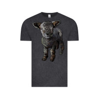 Vintage Black southdown baby sheep Vintage Tee - LillyAllenDesigns