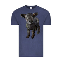 Vintage Denim southdown baby sheep Vintage Tee - LillyAllenDesigns