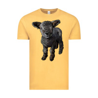 Vintage Mustard southdown baby sheep Vintage Tee - LillyAllenDesigns