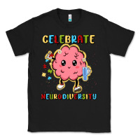 Black celebrate neurodiversity Classic Tee - MaliasSmallBusiness