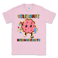 Bubblegum Pink celebrate neurodiversity Classic Tee - MaliasSmallBusiness