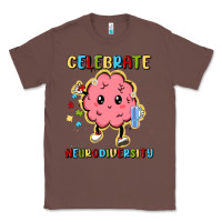 Chestnut celebrate neurodiversity Classic Tee - MaliasSmallBusiness