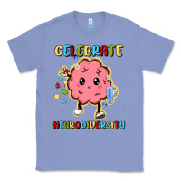 Colony Blue celebrate neurodiversity Classic Tee - MaliasSmallBusiness
