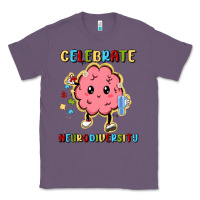 Lavender celebrate neurodiversity Classic Tee - MaliasSmallBusiness