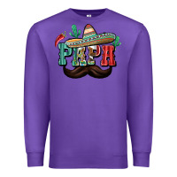 Purple Mexican Papa Premium Sweatshirt - texasbilliewilder