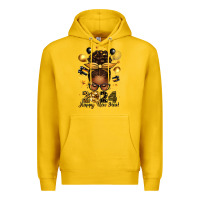 Lemon 2024 happy new year  afro messy bun Premium Hoodie - texasbilliewilder