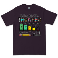 Plum battery life of a teacher monday friday Premium Tee - CowhideDigitalArt