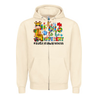 Sandshell it s ok to be different giraffe Zipper Hoodie - LillyAllenDesigns