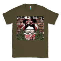 Army Green Little Miss Classic Tee - CowhideDigitalArt
