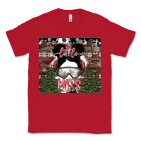 Red Little Miss Classic Tee - CowhideDigitalArt