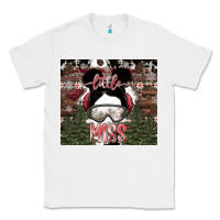 White Little Miss Classic Tee - CowhideDigitalArt