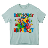 Arona rawrsomely different autism trex Heavy Core Tee - Zillion Design Studio