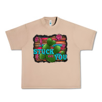 Burro stuck on you heart cactus serape leopard background Urban Heavy Tee - Jasminsmagicworld