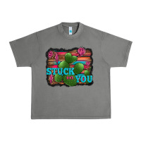 Tornado stuck on you heart cactus serape leopard background Urban Heavy Tee - Jasminsmagicworld