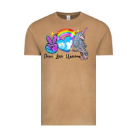 Vintage Camel peace love unicorn Vintage Tee - LillyAllenDesigns