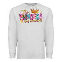 Dove Grey the princess has arrived Premium Sweatshirt - NancyCooperArtShop