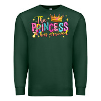 Sports Green the princess has arrived Premium Sweatshirt - NancyCooperArtShop