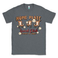 Charcoal Heather glitter baseball Classic Tee - MaliasSmallBusiness