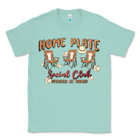 Seafoam glitter baseball Classic Tee - MaliasSmallBusiness