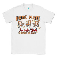 White glitter baseball Classic Tee - MaliasSmallBusiness