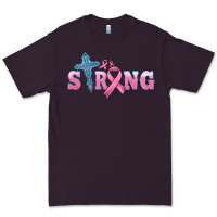 Plum strong with cross ribbon Premium Tee - HRA Design Shop
