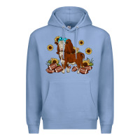 Colony Blue football hereford sunflower Premium Hoodie - JahusDesignShop
