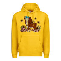 Lemon football hereford sunflower Premium Hoodie - JahusDesignShop