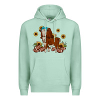 Seafoam football hereford sunflower Premium Hoodie - JahusDesignShop