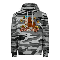 Slate Camo football hereford sunflower Premium Hoodie - JahusDesignShop