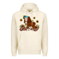 Tofu football hereford sunflower Premium Hoodie - JahusDesignShop