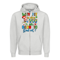 Dove Grey why fit in when you were born to stand out Zipper Hoodie - LillyAllenDesigns