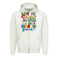Why Fit In When You Were Born To Stand Out Zipper Hoodie | Teevron