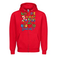 Red why fit in when you were born to stand out Zipper Hoodie - LillyAllenDesigns