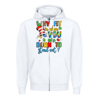 White why fit in when you were born to stand out Zipper Hoodie - LillyAllenDesigns