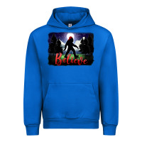 Cobalt bigfoot believe christmas Urban Hoodie - FaDigitalArtStudio