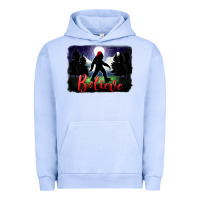 Pigment Grape Ice bigfoot believe christmas Urban Hoodie - FaDigitalArtStudio