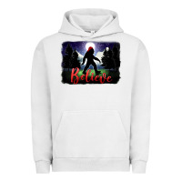 Pigment Lunar Rock bigfoot believe christmas Urban Hoodie - FaDigitalArtStudio