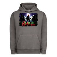 Pigment Tornado bigfoot believe christmas Urban Hoodie - FaDigitalArtStudio