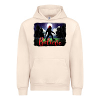 Sandshell bigfoot believe christmas Urban Hoodie - FaDigitalArtStudio