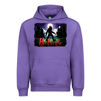 Tulip bigfoot believe christmas Urban Hoodie - FaDigitalArtStudio