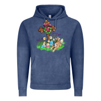 Vintage Denim religious easter bunny cross Vintage Hoodie - AdoDesignShop
