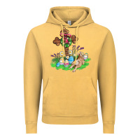 Vintage Mustard religious easter bunny cross Vintage Hoodie - AdoDesignShop