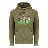 Vintage Olive religious easter bunny cross Vintage Hoodie - AdoDesignShop