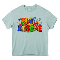 Totally Ausome Autism Heavy Core Tee | Teevron