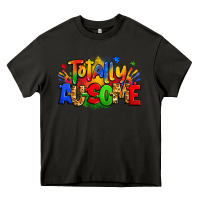 Asphalt totally ausome autism Heavy Core Tee - Zillion Design Studio