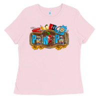 Bubblegum Pink principal Ladies Tee - Zillion Design Studio